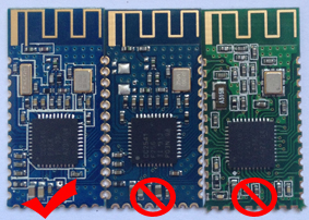Original HM-10 vs clones HM-10 comparison with clones