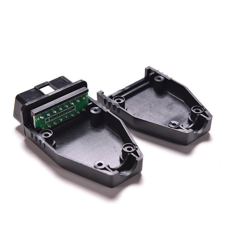 Inside of an OBD-II plug OBD-II plug inside