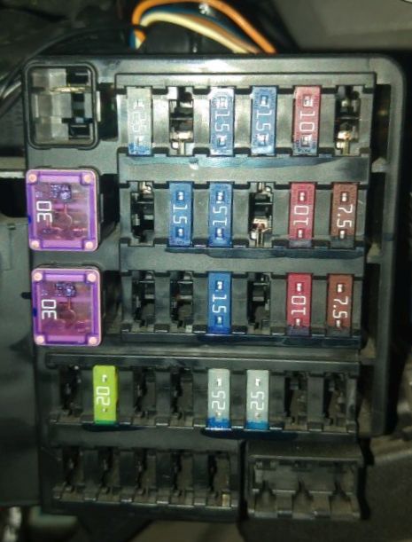 Fuse box Fuse box